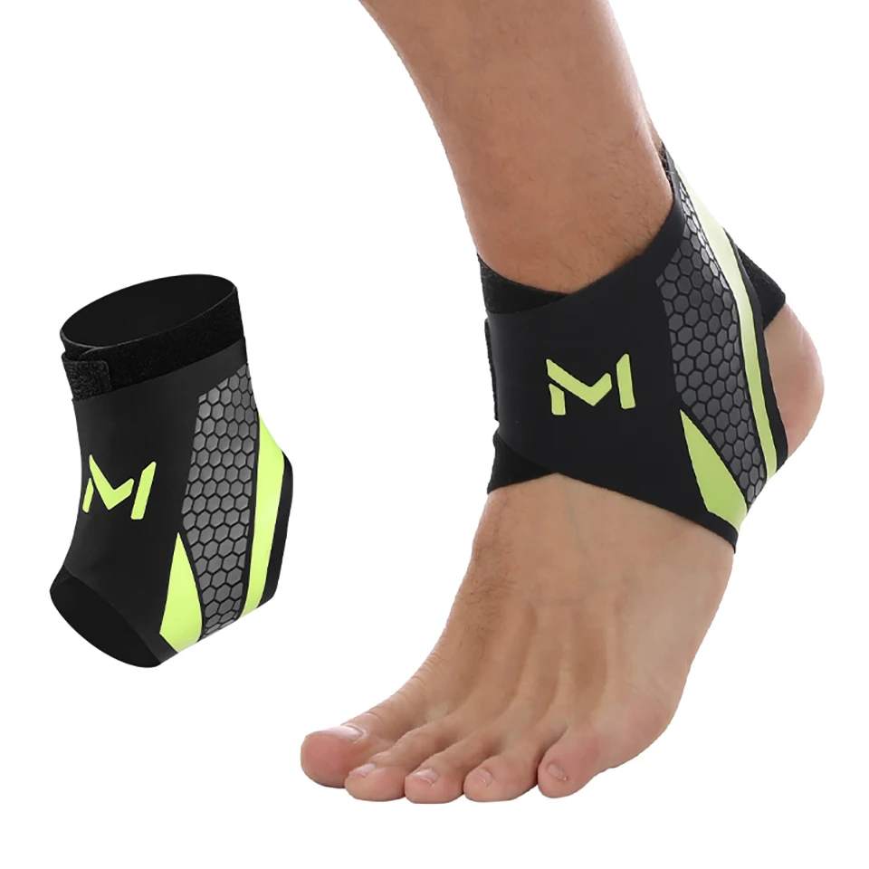 Thin Breathable Ankle Support – Lightweight Compression Sleeve - texture detail
