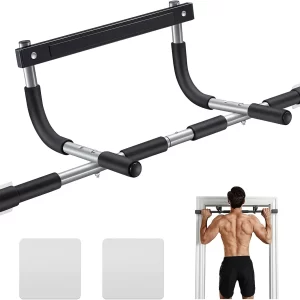 Multi-Grip Doorway Pull-Up Bar – 440 lb Capacity, Heavy Duty Steel