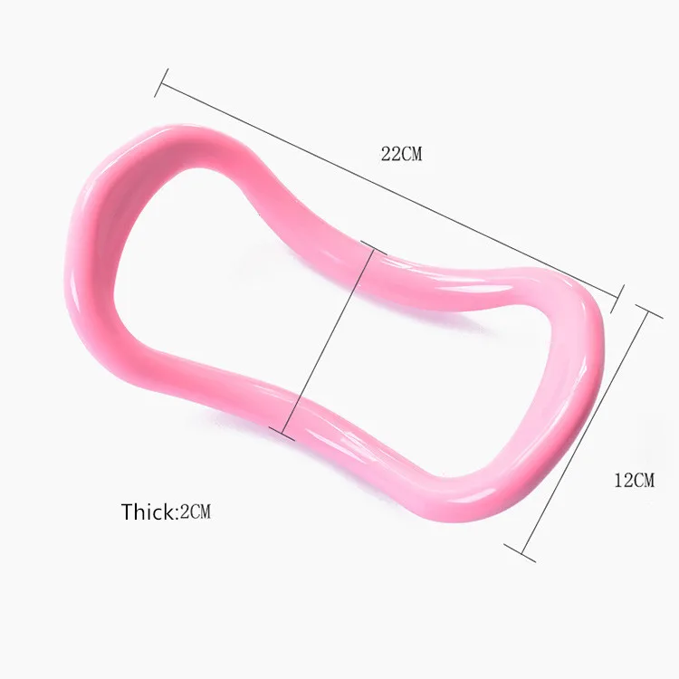 Yoga Circle Stretch Ring – Backbend Support for Chest & Thoracic Opening - close-up detail