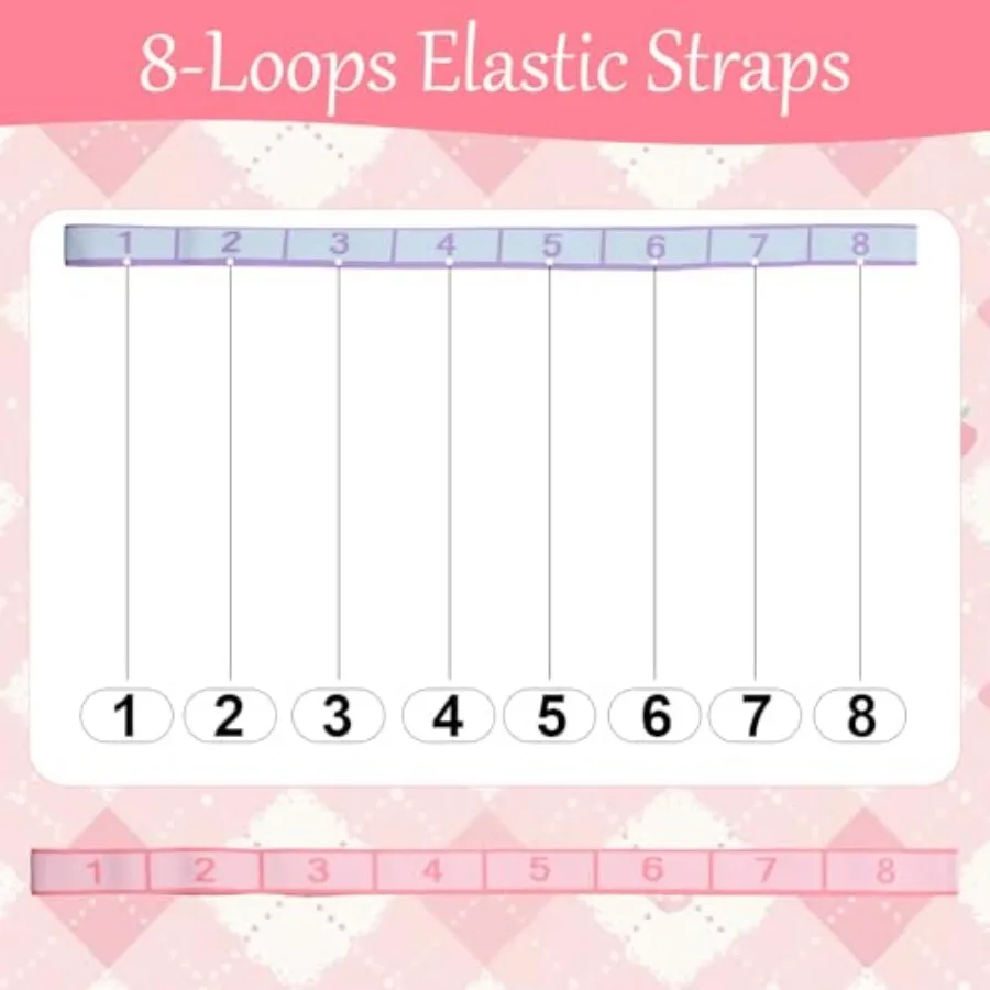 Adjustable Stretch Straps – 2pc Elastic Yoga Flexibility Bands - in use