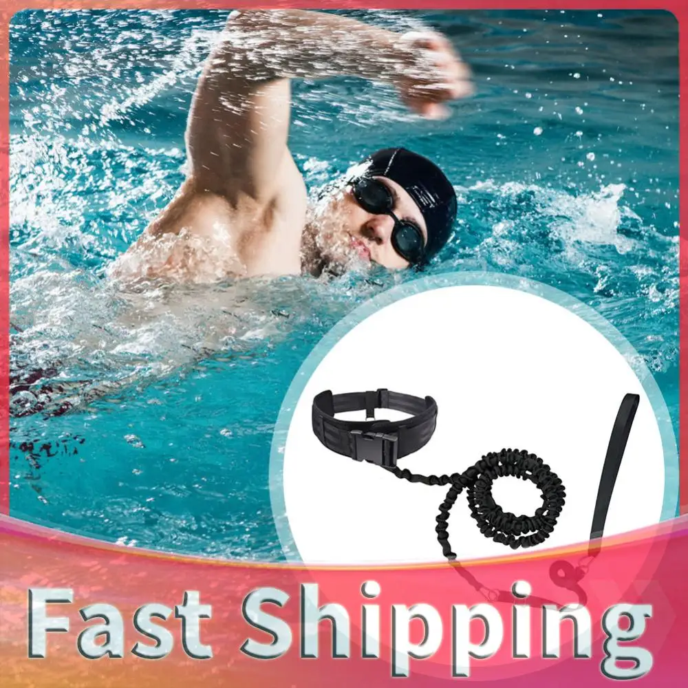 Swim Tether Resistance Belt – Stationary Swim Trainer for Small Pools
