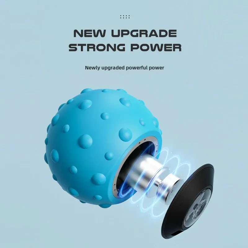 Electric Vibrating Massage Ball – Fascia Ball for Foot, Back & Trigger Points - close-up detail