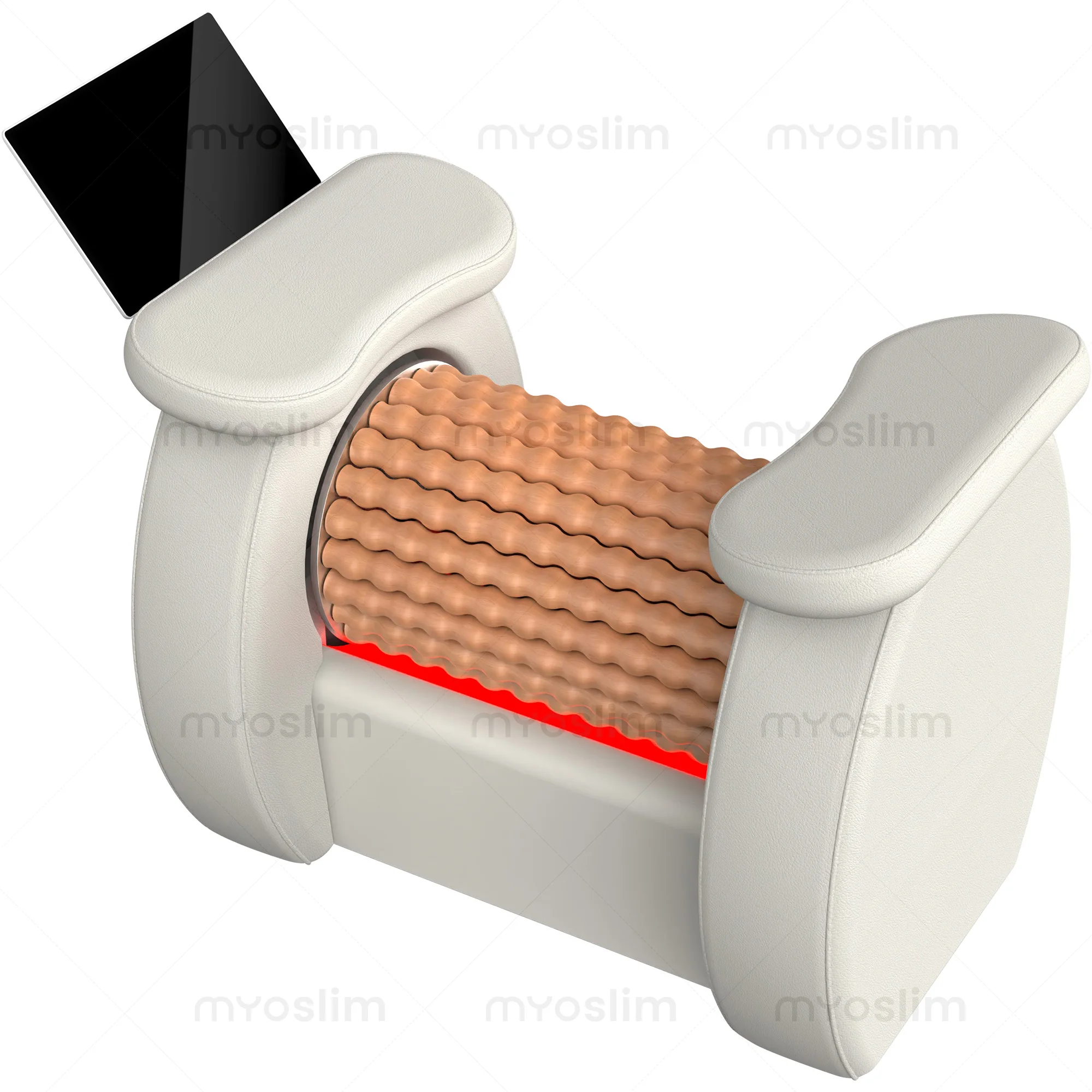 360° Roller Body Massager with Infrared Heat – Professional Muscle Relief Machine - close-up detail
