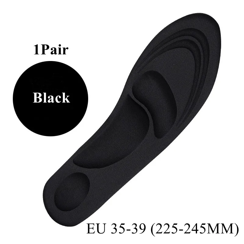 4D Memory Foam Sport Insoles – Arch Support for Plantar Fasciitis - texture detail