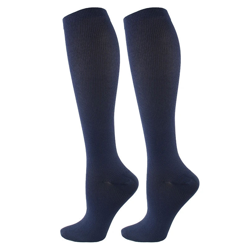Graduated Compression Socks - Support for Varicose Veins, Travel & Running - side view
