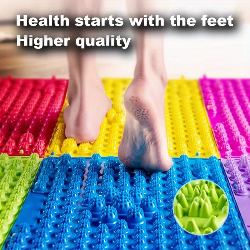Acupressure Foot Massage Mat – Reflexology Walking Pad for Tired Feet