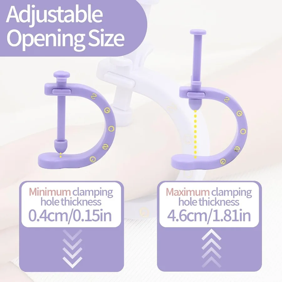 Acupressure Clip – Adjustable Trigger Point Tool for Hand, Foot & Ear - in use