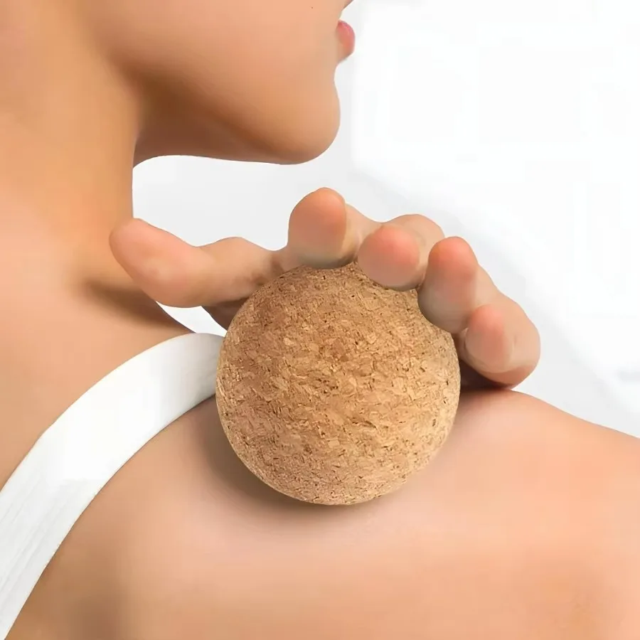 Cork Massage Balls 2-Pack – Trigger Point Release for Back & Shoulders - color options