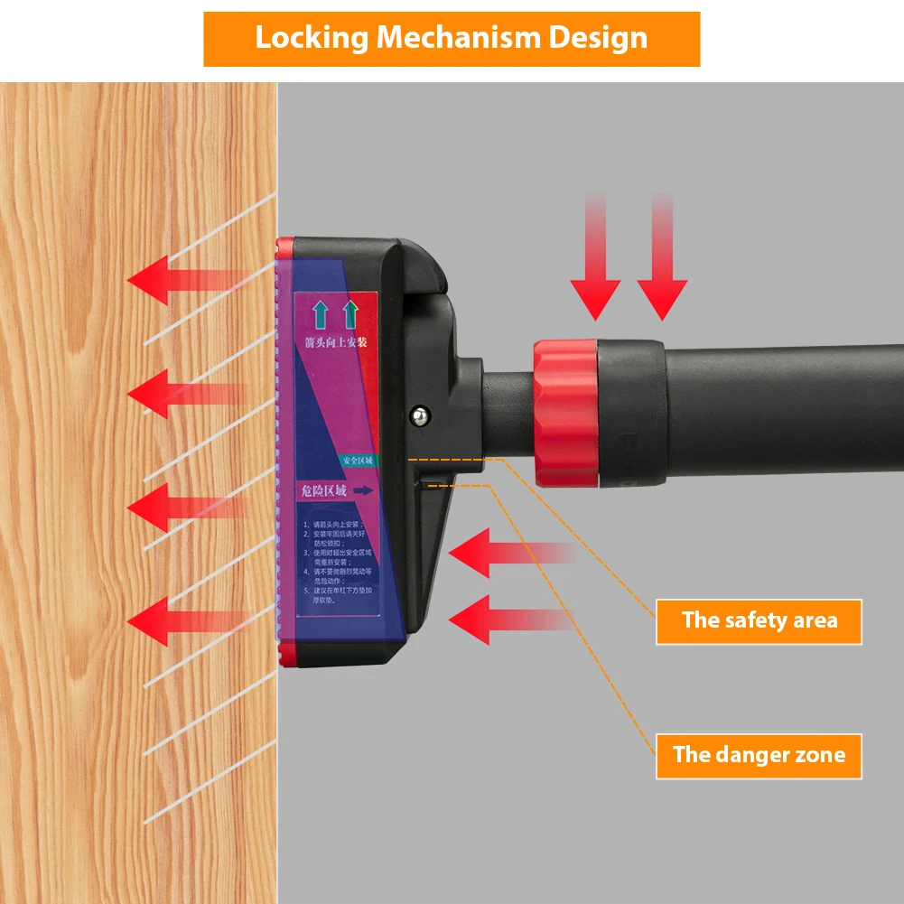 Adjustable Doorway Pull-Up Bar – 69–92cm Width, 200kg Capacity - color options