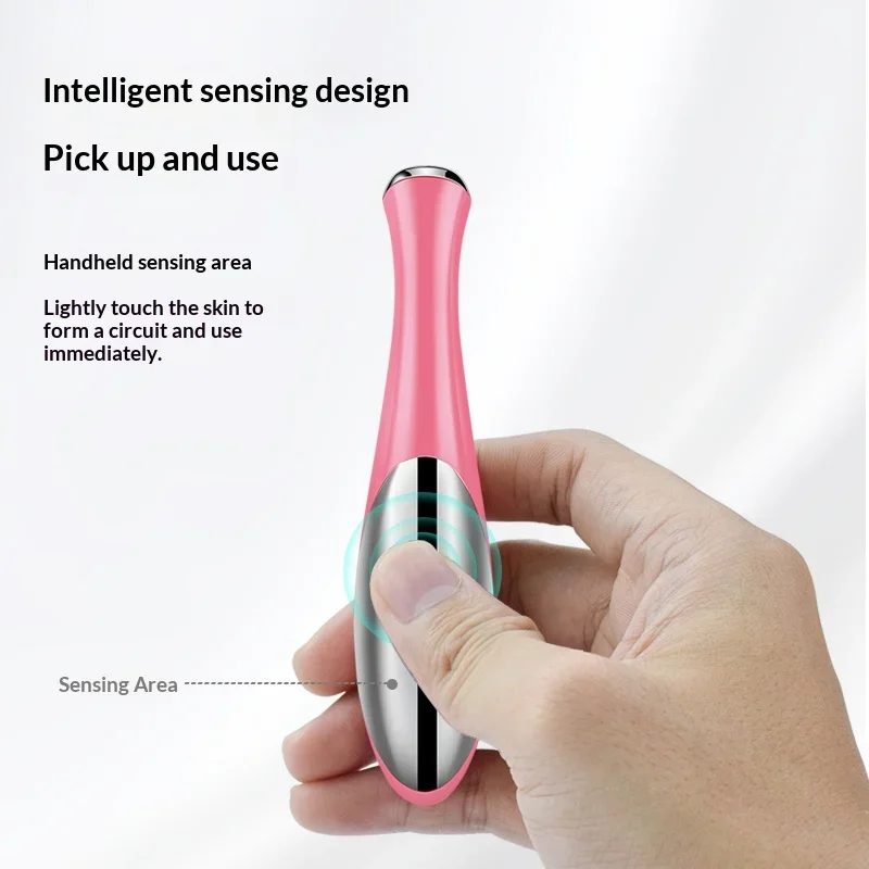 Electric Eye Massage Beauty Instrument Exquisite Skin De-Bagging De-Watering Reduce Fine - in use