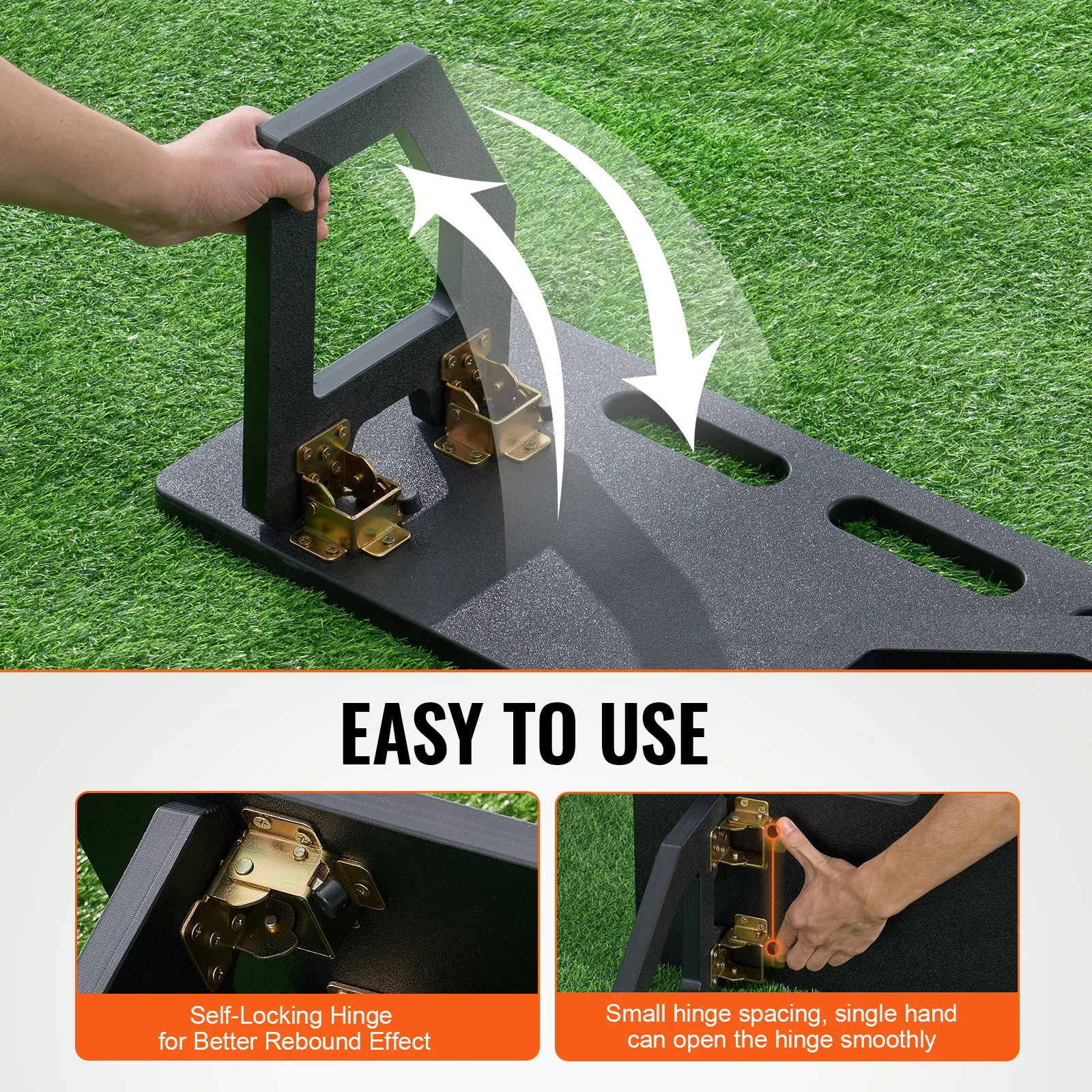 Succe Buy Soccer Rebounder Board Portable Wall with 2 Angles Rebound - size and dimensions