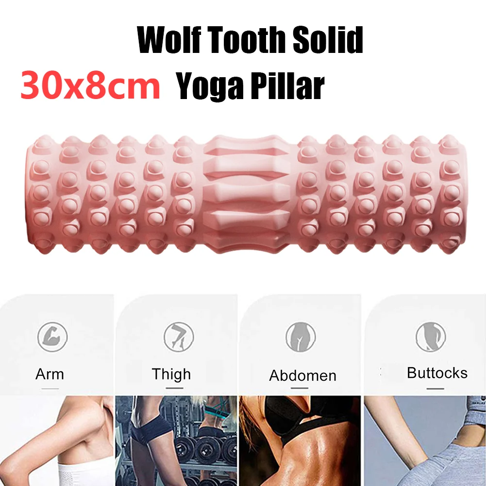 EVA Foam Roller 30cm – Deep Tissue Muscle Massage & Myofascial Release - detail view