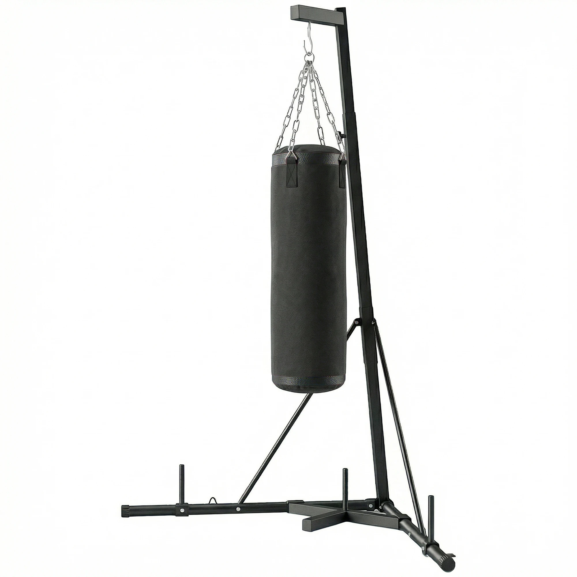 Freestanding Punching Bag Stand – Adjustable Heavy-Duty Steel Boxing Frame - packaging