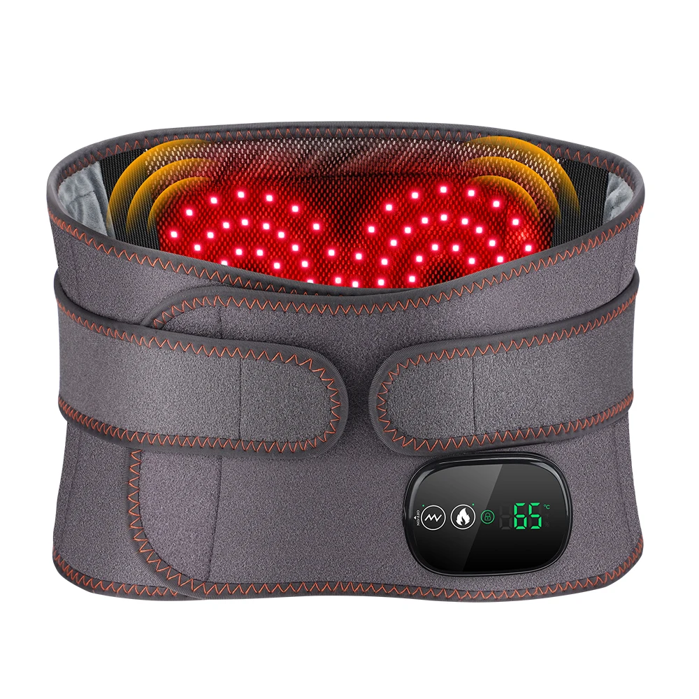 Heated Vibration Lumbar Belt – Back Massage & Waist Support Brace - packaging