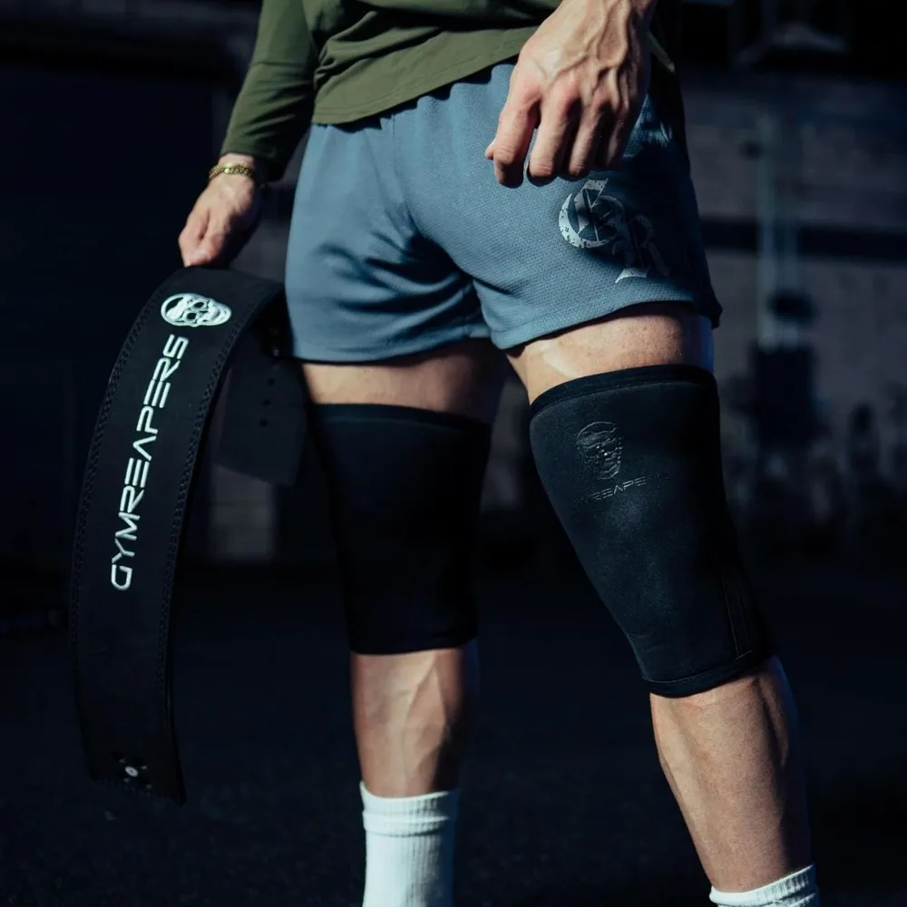 7mm Neoprene Knee Sleeves – IPF Approved Squat & Powerlifting Support - color options