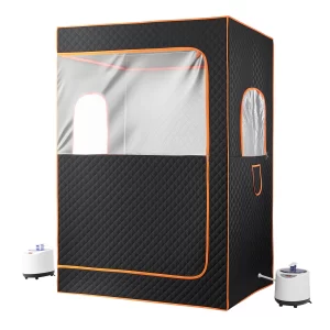 2-Person Portable Steam Sauna Tent – Home Heat Therapy & Recovery Cabin
