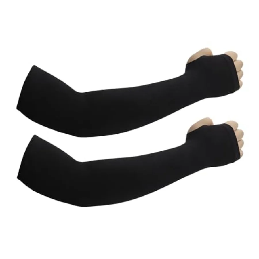 UV Protection Cooling Arm Sleeves with Thumb Holes – Compression Sun Cover