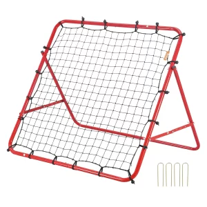 VEVOR Soccer Rebounder Net – Adjustable-Angle Football Training Rebound Goal