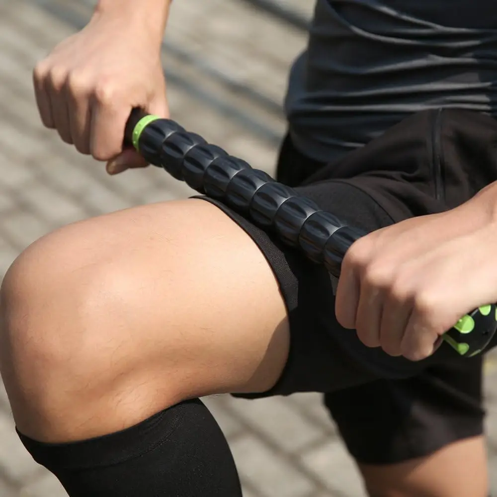 Muscle Roller Stick for Athletes – Handheld Body Massage Roller - size and dimensions