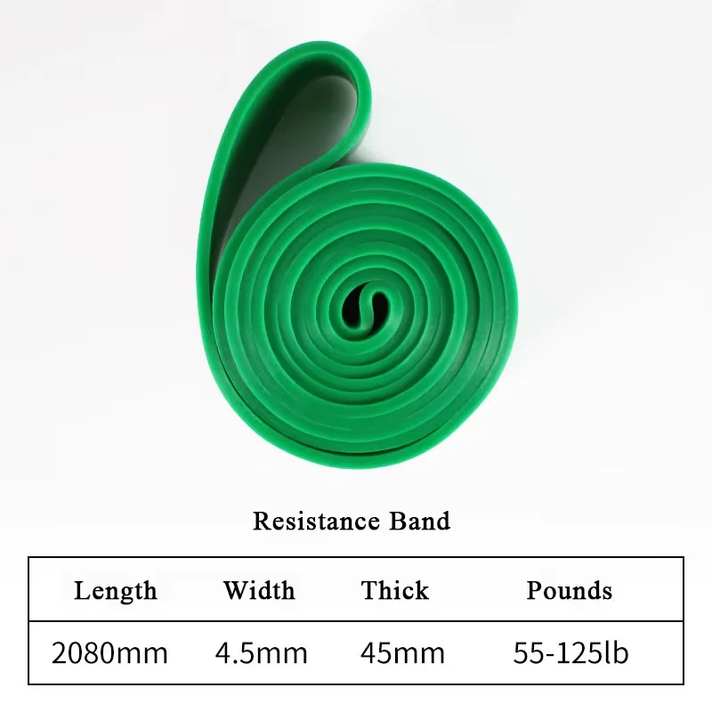 Stackable TPE Resistance Band – Heavy Tension Latex-Free Band - view 13
