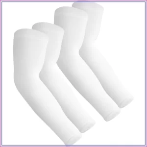 Cooling Compression Arm Sleeves – Ice Silk, UV Protection & Tattoo Cover