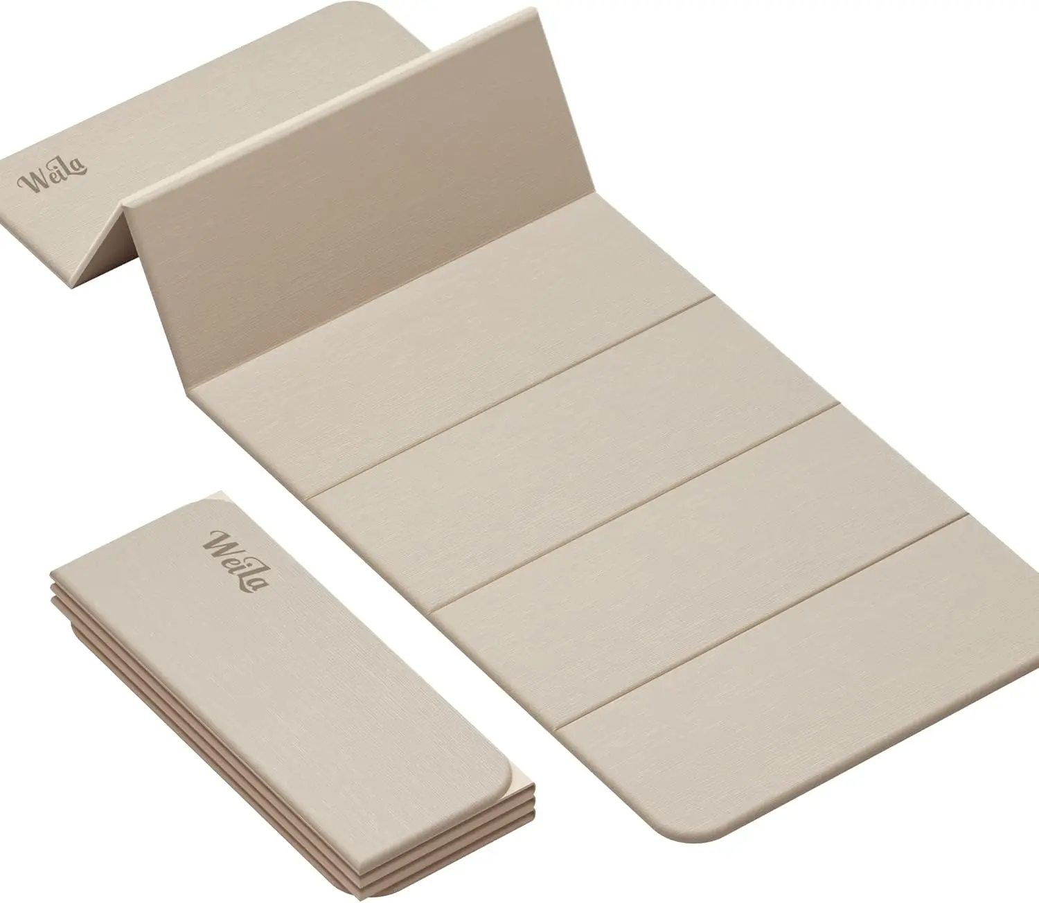 Extra Thick 1/2-Inch Yoga Mat – Odourless, Non-Slip & Foldable for Travel
