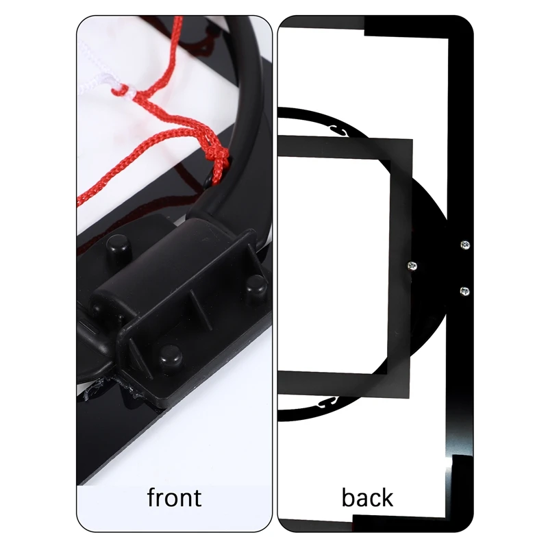 Mini Basketball Hoop for Door or Wall – Indoor Shooting Game Set for Kids & Adults - color options