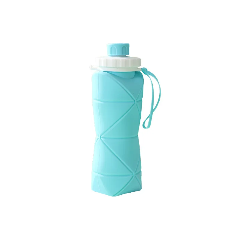 Collapsible Silicone Water Bottle – Foldable Flask for Hiking & Travel - view 16