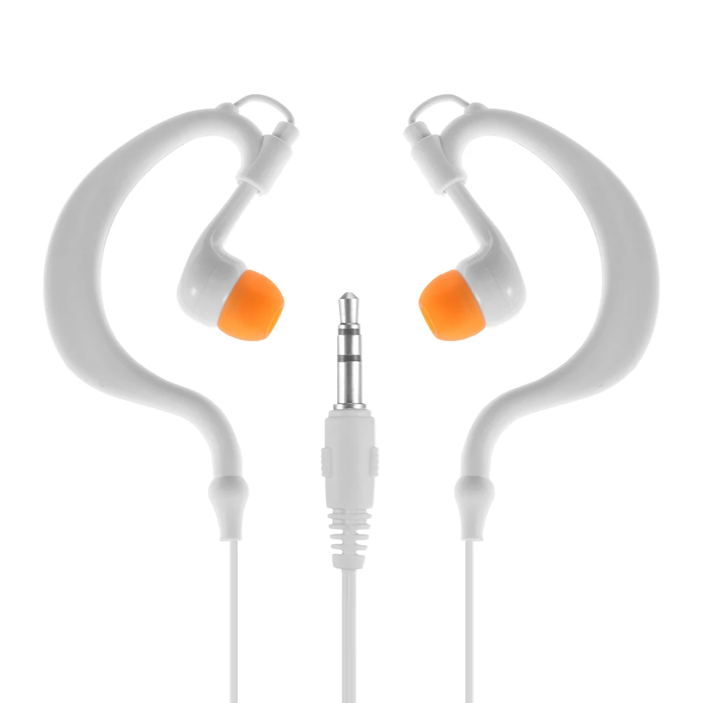 IPX8 Waterproof Swimming Headphones – 3.5mm Wired Earphones for Pool & Diving - close-up detail