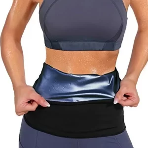Waist Trimmer Sweat Belt – Adjustable Abdominal Wrap & Core Support