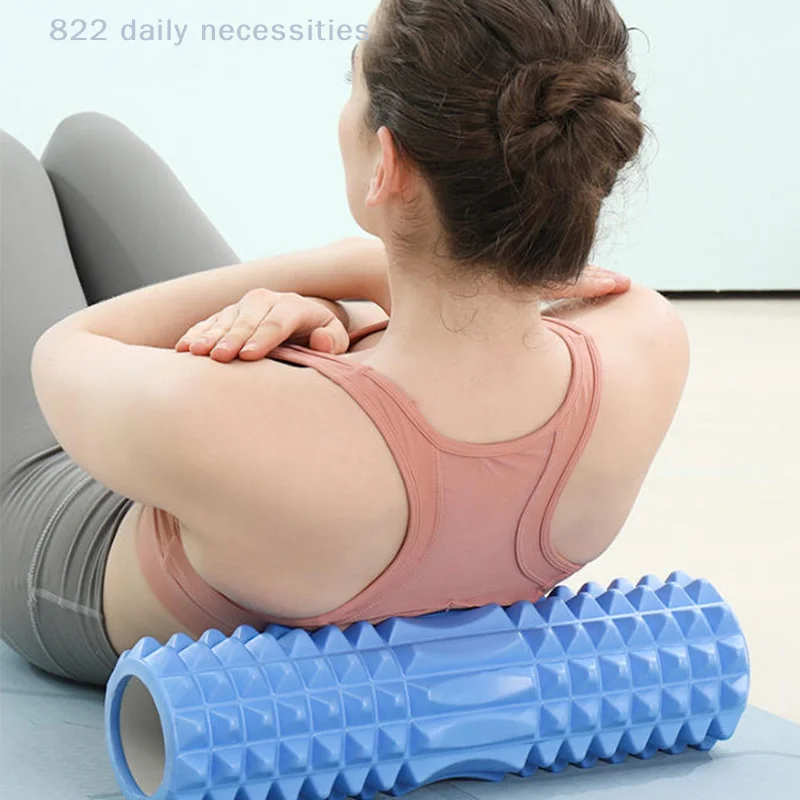 EVA Yoga Column Foam Roller - Smooth Muscle Roller for Pilates & Recovery - size and dimensions