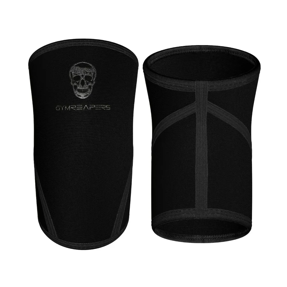 7mm Neoprene Knee Sleeves – IPF Approved Squat & Powerlifting Support - close-up detail