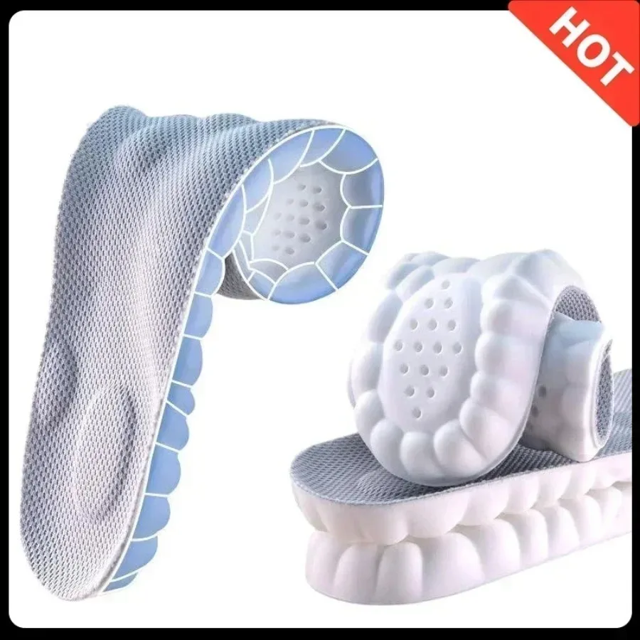 4D Air Cushion Insoles – Memory Foam Comfort Shoe Inserts - color options