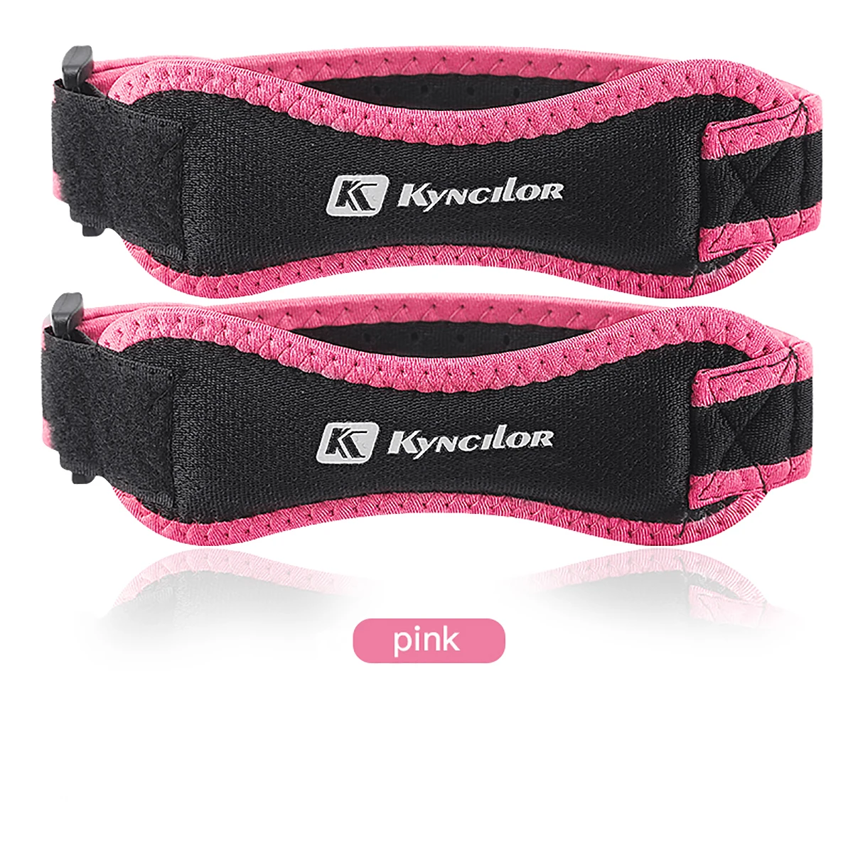 Patella Knee Strap – Adjustable Silicone Kneecap Support Band - detail view