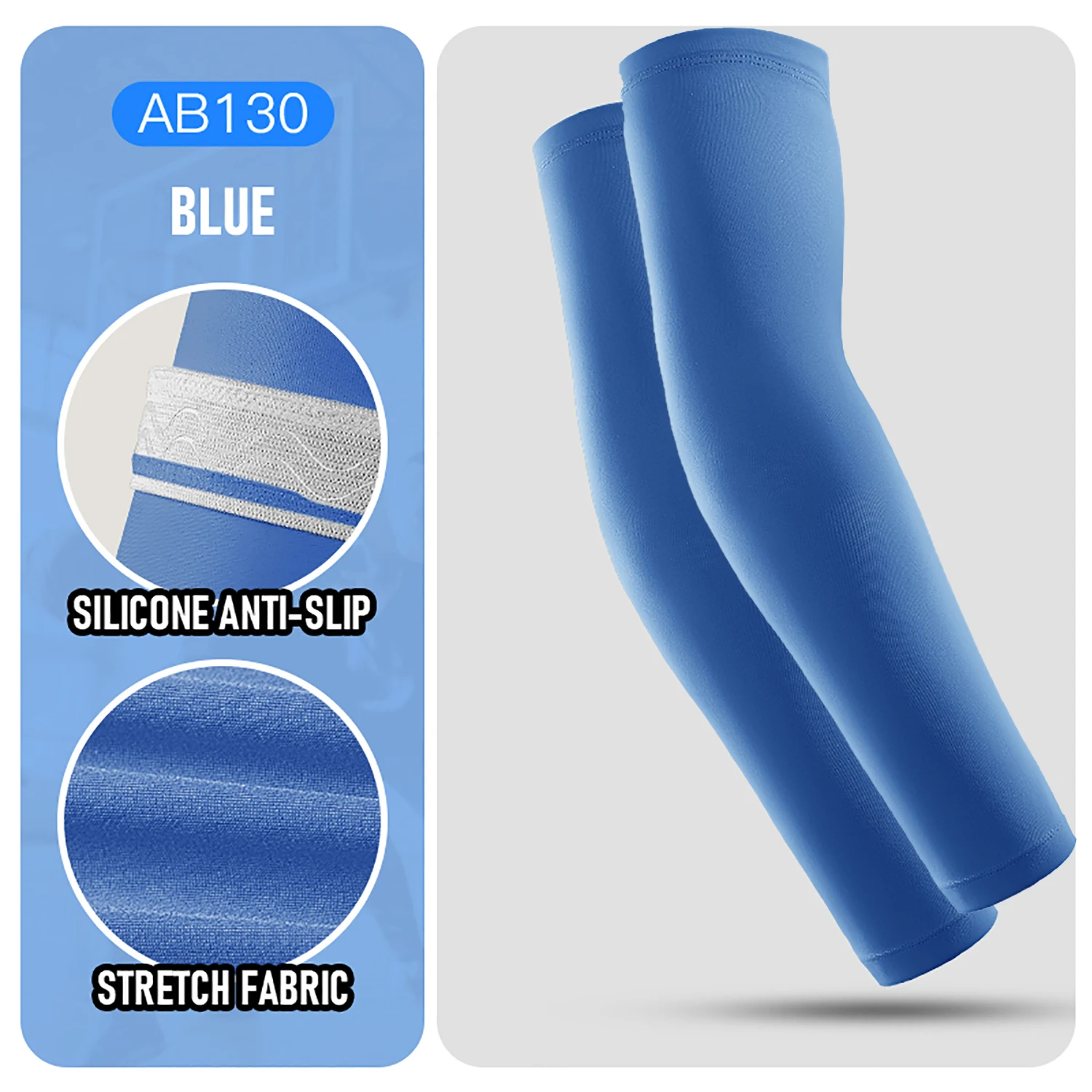 Elbow Compression Sleeve – Breathable Support for Cycling, Running & Basketball - detail view