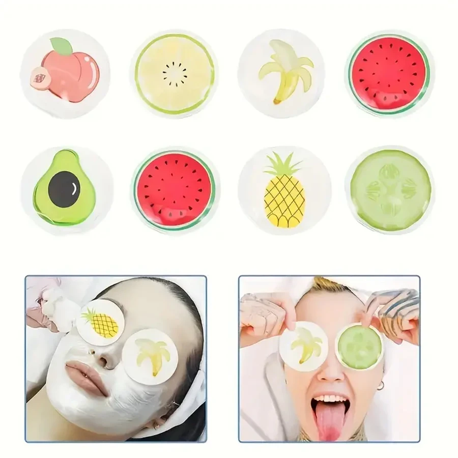Reusable Gel Eye Mask – Hot & Cold Therapy Pads for Puffiness and Tired Eyes - alternate view