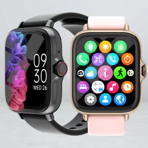 1.83in Smart Watch – Sleep, Steps & Call Alerts, iOS & Android