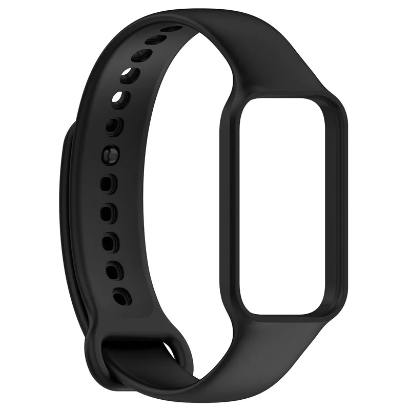 Silicone Strap For xiaomi Band 8 active Replacement Sport wristband correa - close-up detail