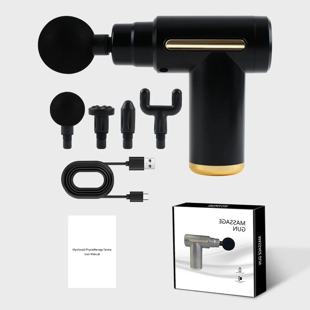 Mini Massage Gun – Portable Deep Tissue Percussion Muscle Massager - close-up detail