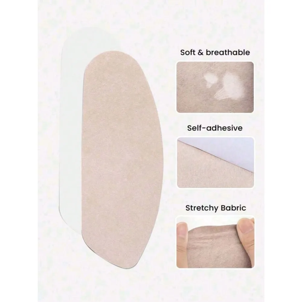 Anti-Chafe Thigh Patches (10-Pack) – Invisible Inner-Thigh Friction Guards - alternate view