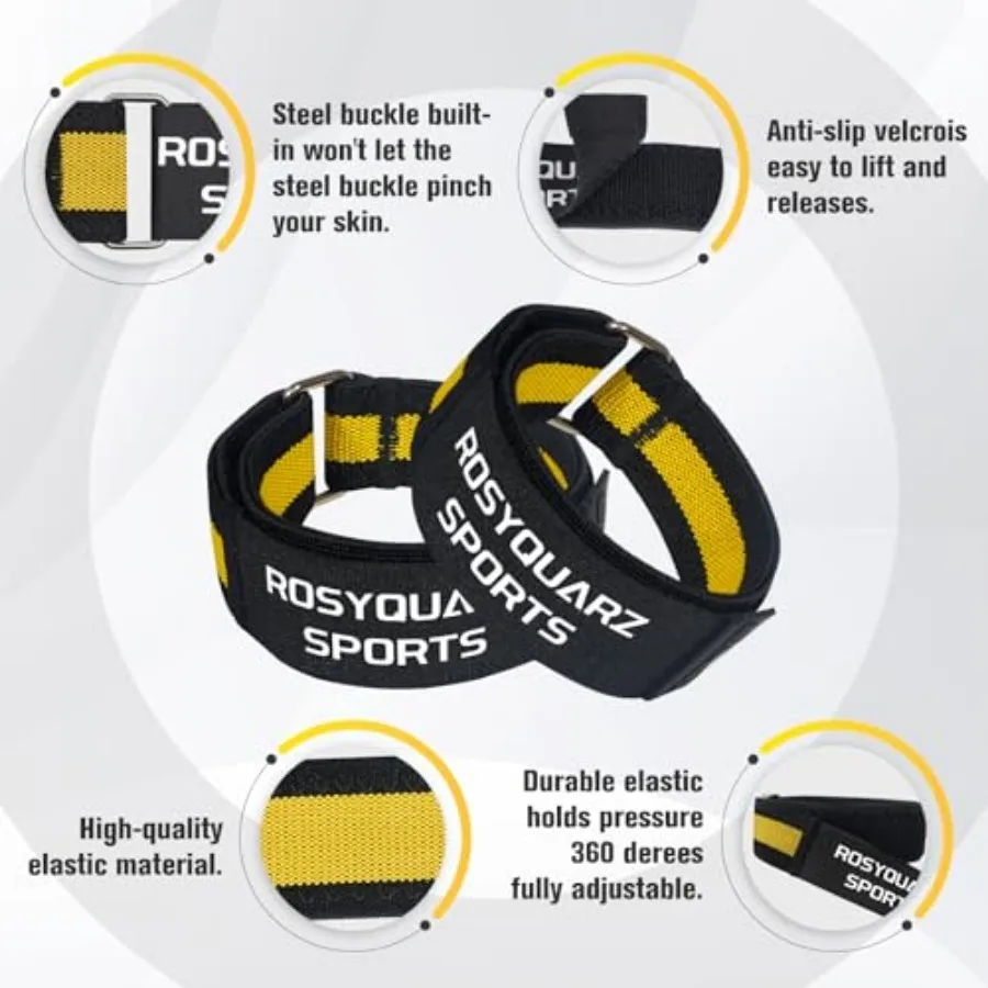 Fabric Glute Bands – Non-Slip Hip Resistance Bands for Men & Women - in use