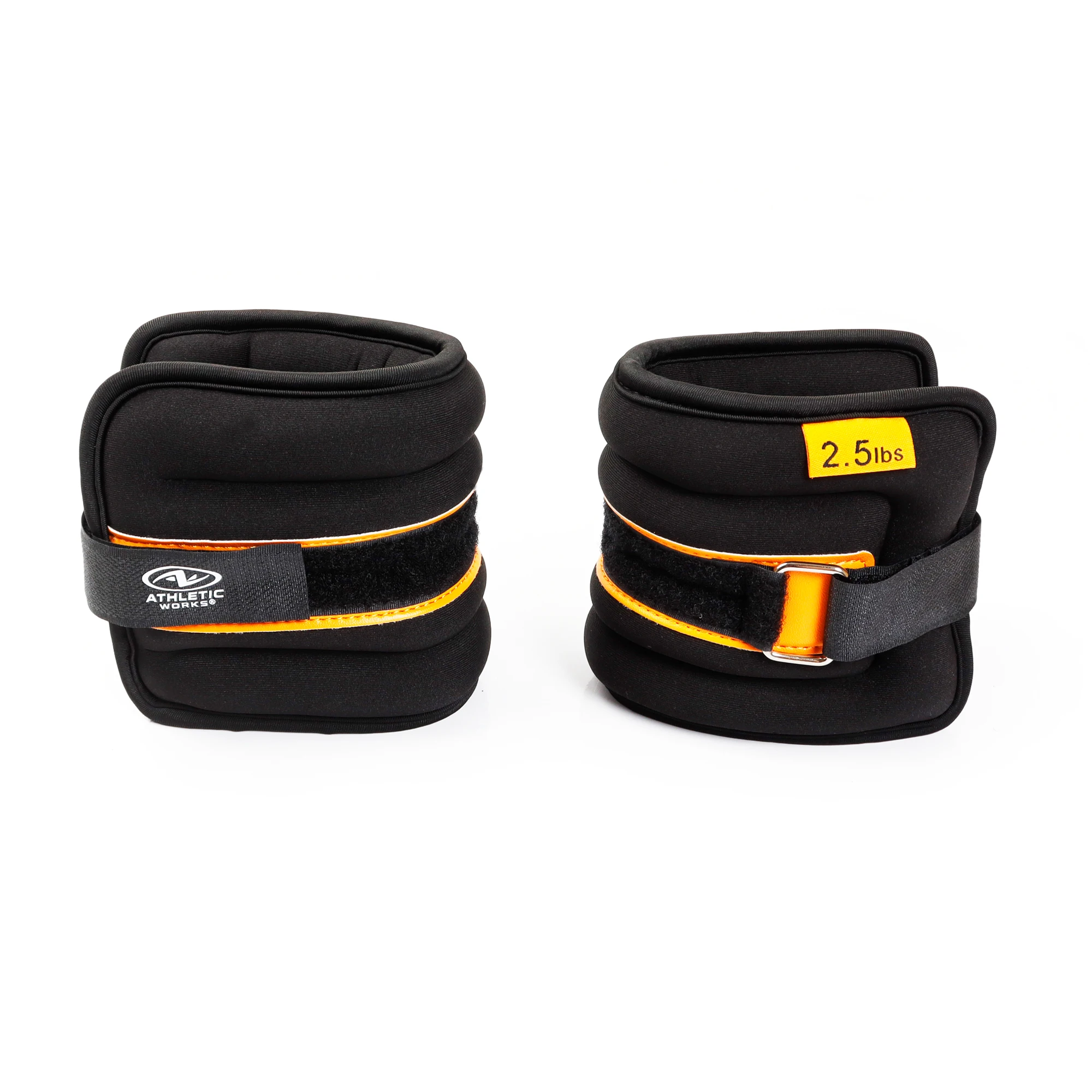 5 lb Ankle & Wrist Weights (2-Pack) – Adjustable Strap Training Weights - alternate view