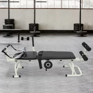 Back Stretch Bench - Lumbar Traction & Neck Decompression Stretcher, 130kg