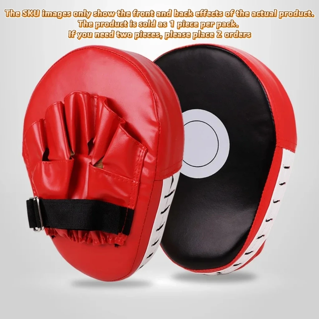 Curved Punch Target Mitt – Boxing, Taekwondo & Sanda Focus Pad - color options