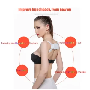 Invisible Posture Corrector – Adjustable Discreet Back Support