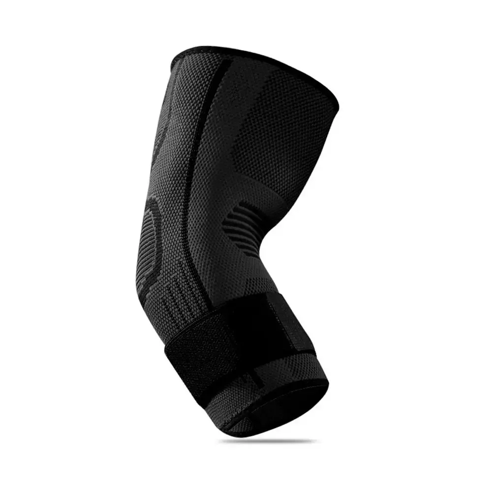 Durable Women Men Elbow Compression Sleeve Support Brace Arm Warmers Elastic - detail view
