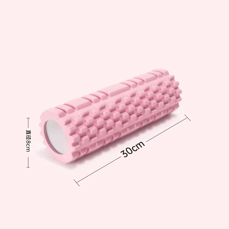 30cm Yoga Column Gym Fitness Pilates Foam Roller Exercise Back Massage - close-up detail
