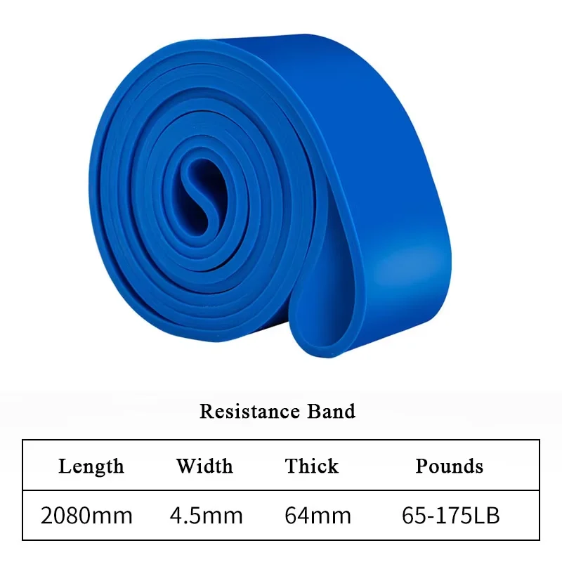Stackable TPE Resistance Band – Heavy Tension Latex-Free Band - view 11