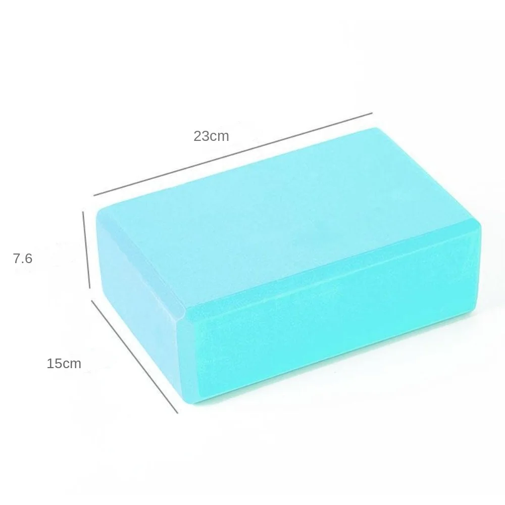 High Density Yoga Foam Blocks Gym EVA Non-slip Props Brick Solid - size and dimensions