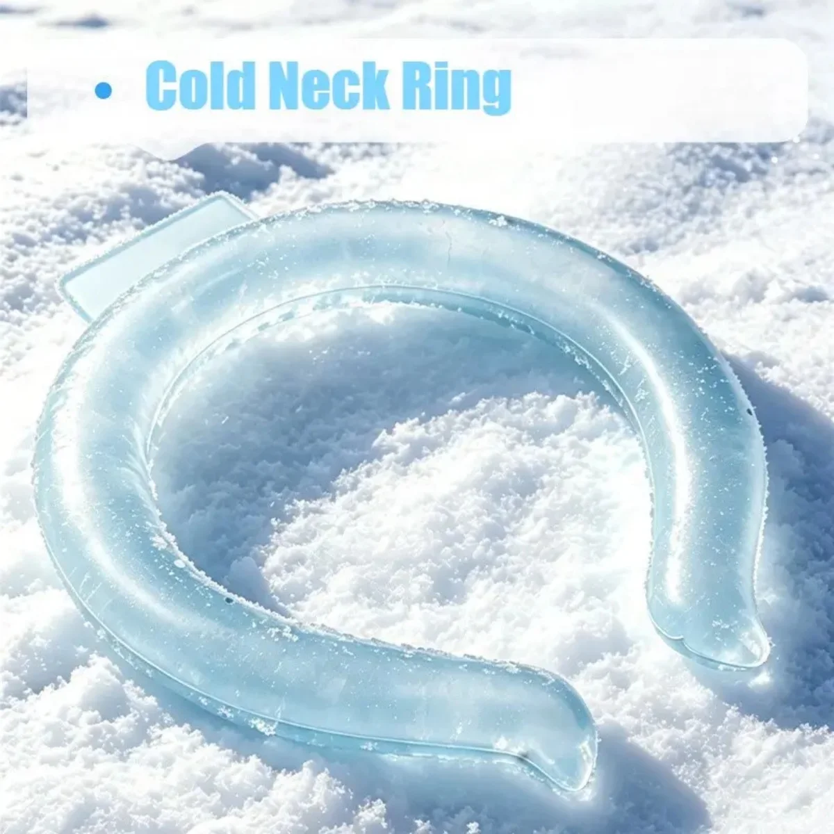 Cooling Neck Ring – Reusable Ice Gel Neck Wrap for Heat Relief & Outdoor Work - color options
